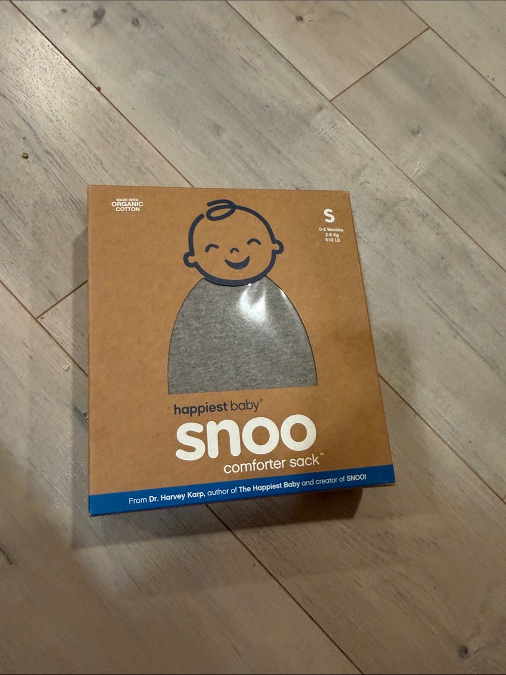 Happiest Baby SNOO Comforter Sack in Gray - Size S